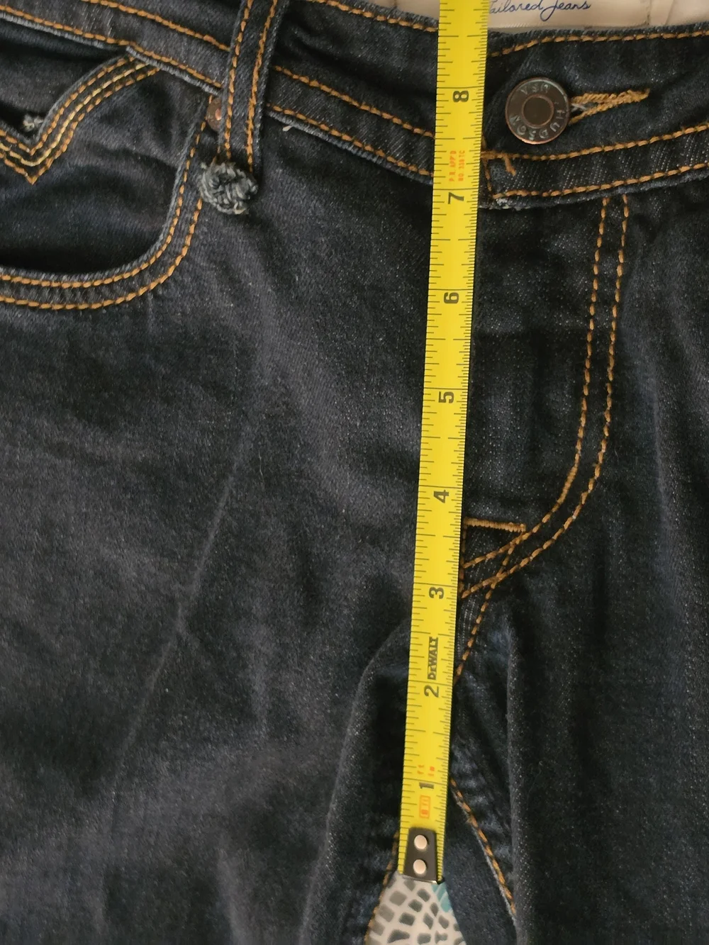 Hudson Jeans Dark Blue Flared Legged Women's Jeans